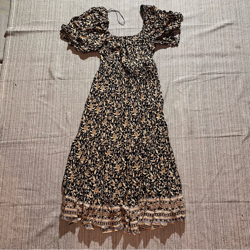 RIP CURL Women's Dreamer Midi Dress Size XL In Black - Picture 3 of 8